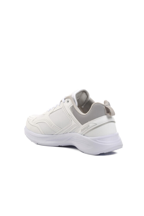 Gima G White Laced Lightweight Flexible Unisex Sneakers
