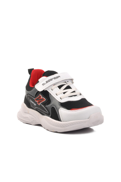 White-Black Kids Sneakers Kai F