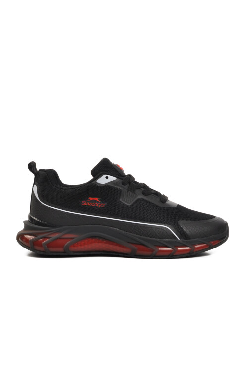 Black-Red Mens Sneakers Turbo M