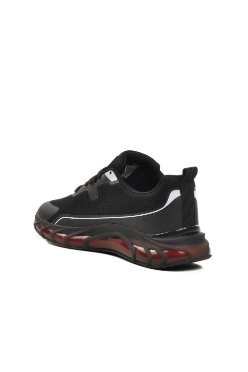 Black-Red Mens Sneakers Turbo M
