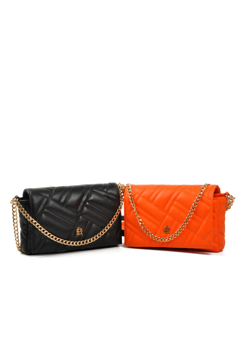 Orange Womens Shoulder Bag 67-7132