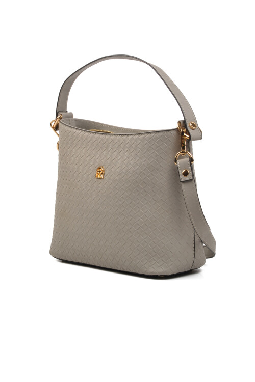 Dark-Gray Womens Shoulder Bag 67-7152