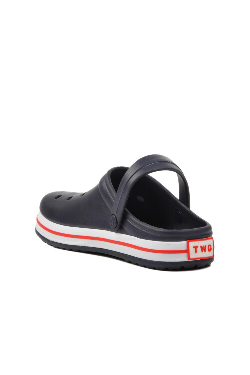 Navy Blue Eva Lightweight Mens Sabo Slippers 214 M