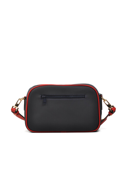 Navy Blue-Red Womens Shoulder Bag US24281
