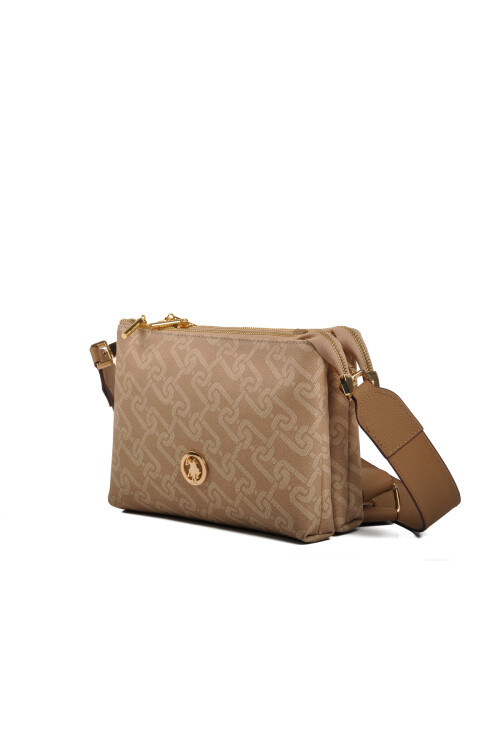 حقيبة كتف نسائية بيج US24530