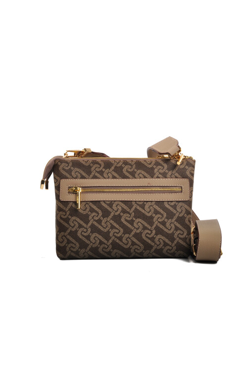 حقيبة كتف نسائية من جلد المنك US24530