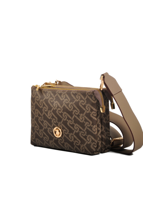 حقيبة كتف نسائية من جلد المنك US24530