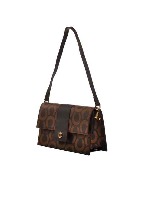 US Polo Brown Womens Shoulder Bag US24585