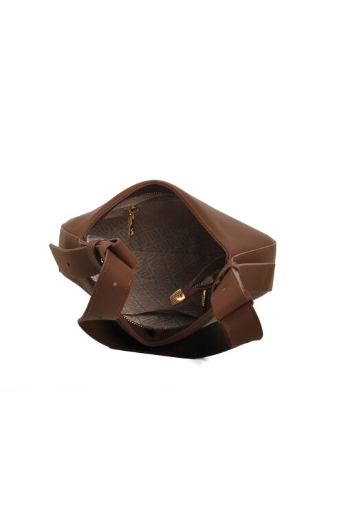 US Polo Light Brown Womens Shoulder Bag US24629