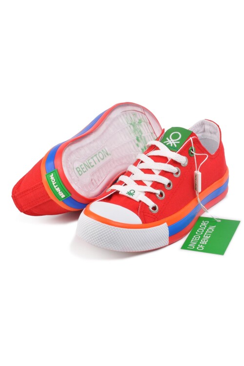 حذاء رياضي نسائي أحمر BN-30176 G