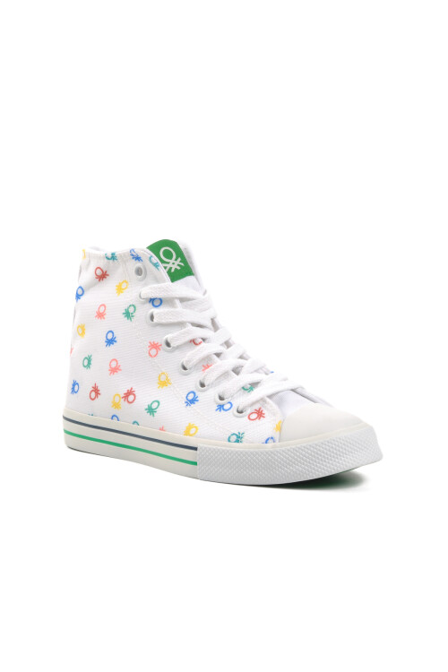 White Womens Sneakers BN-30185 G