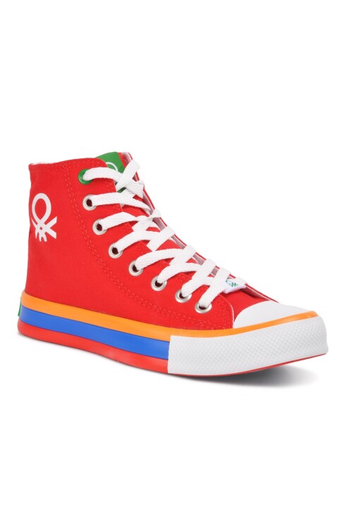 حذاء رياضي نسائي أحمر BN-30189 G