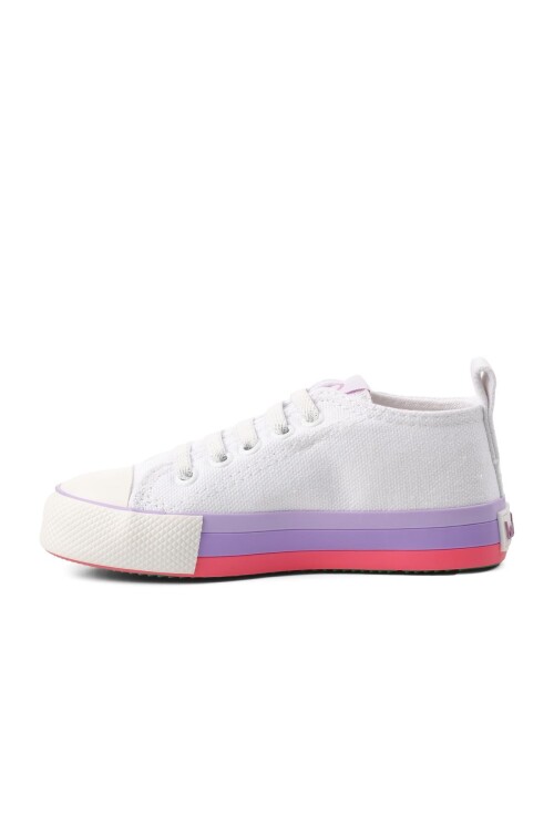 White-Lilac Childrens Sports Shoes BN-30653 P