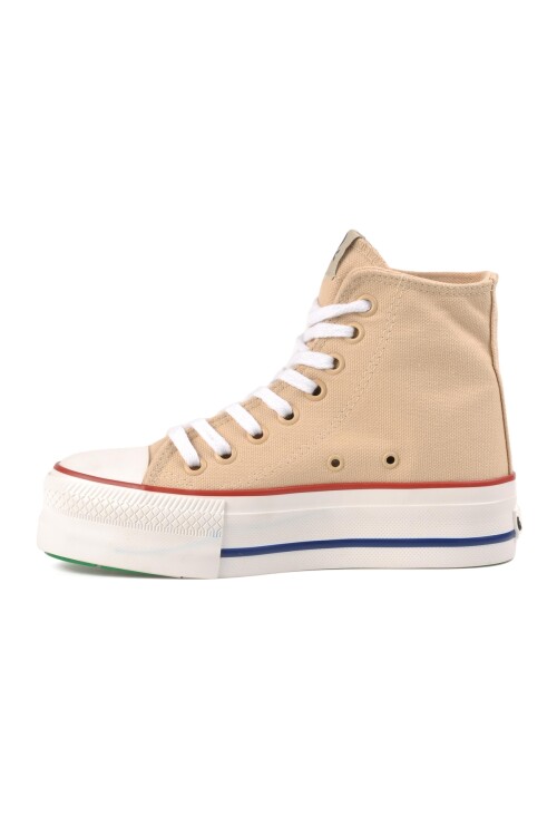 Beige Womens Sneakers Bn-30939 G