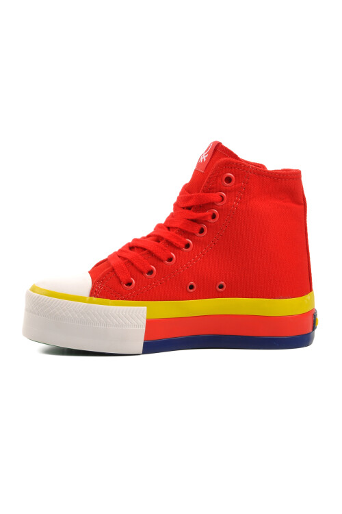 Red Womens Sneakers BN-30944 G