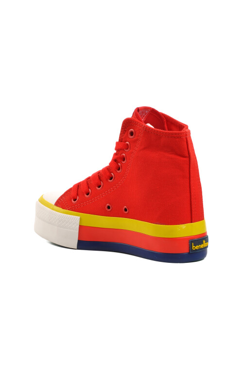 Red Womens Sneakers BN-30944 G