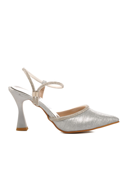 Silver Womens Evening Shoes 4755005 Z