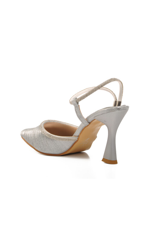 Silver Womens Evening Shoes 4755005 Z