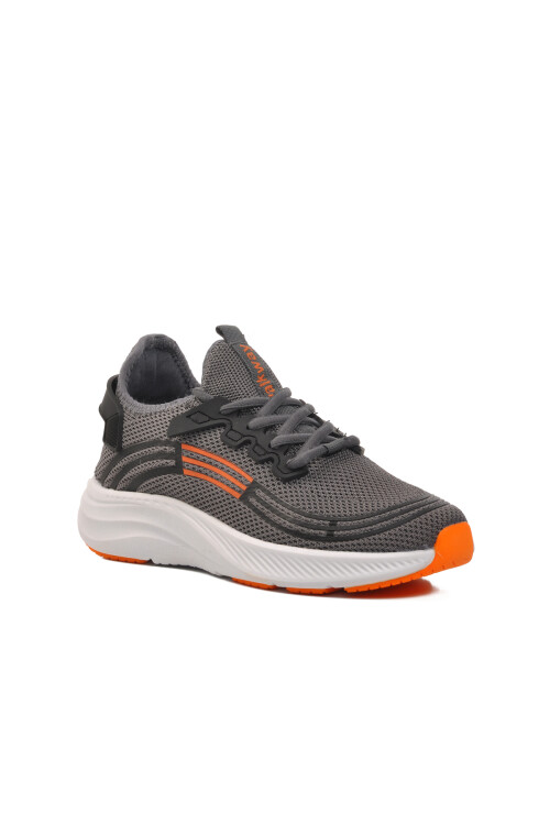 Smoke-Orange-White Unisex Sneakers Onega G