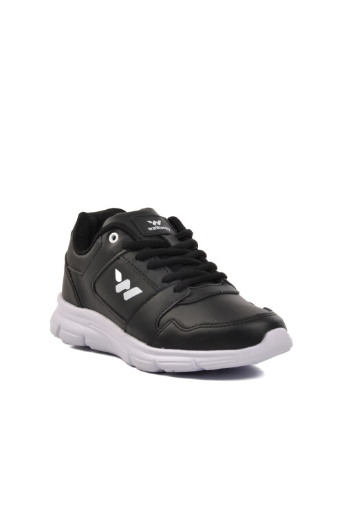 Black-White Unisex Sneakers Portofino PU G