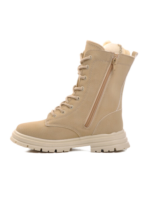 CoolBej İçi Polarlı Kız Çocuk Bot Perla F