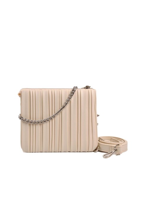 Beige Womens Shoulder Bag 2390020Y