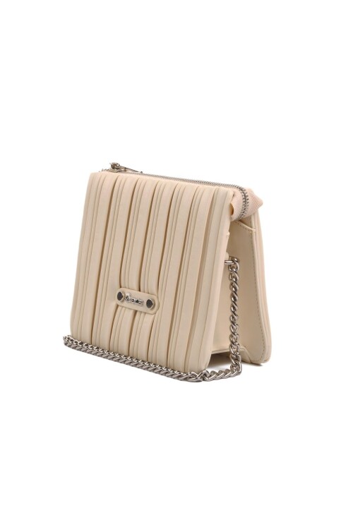 Beige Womens Shoulder Bag 2390020Y