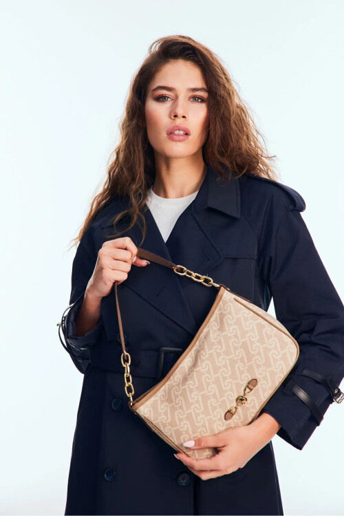 Beige Womens Shoulder and Handbag US24507