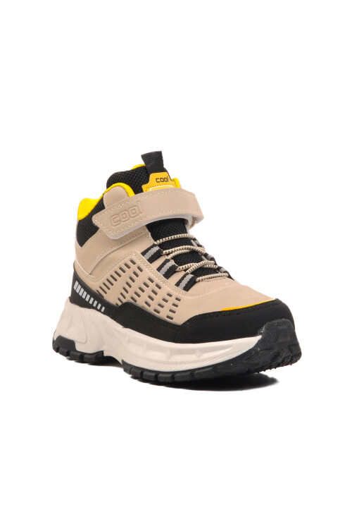 حذاء تايجر إف للأطفال من البولي يوريثين باللون البيج للأنشطة الخارجية