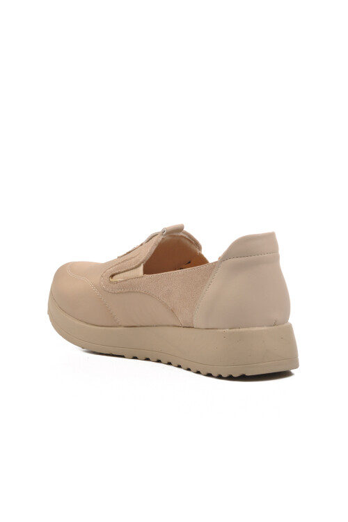 Beige Womens Casual Shoes 708 Z