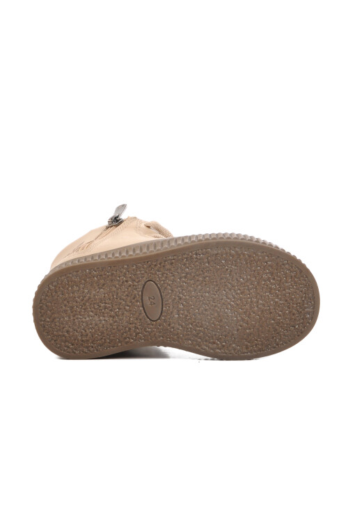 Bej-Vizon Unisex İçi Polarlı Çocuk Bot Orion B