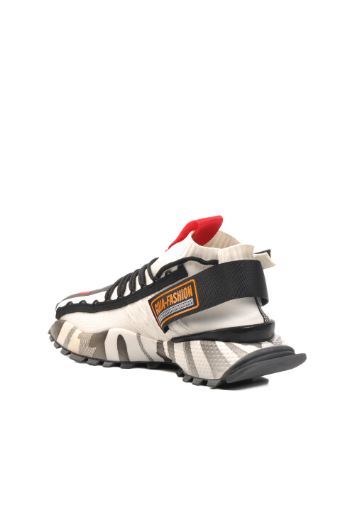 حذاء رياضي رجالي أبيض من Anorak 23Y637 M