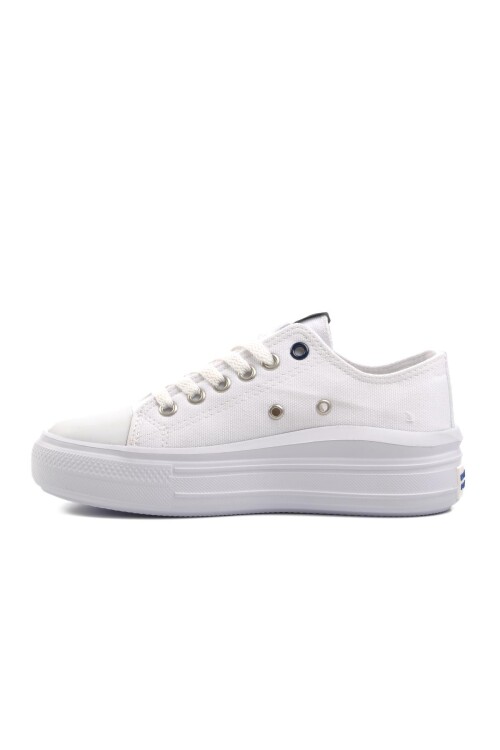 White Womens Sneakers PO-30088 G