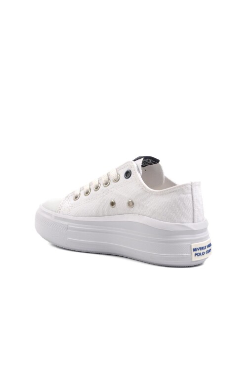 White Womens Sneakers PO-30088 G