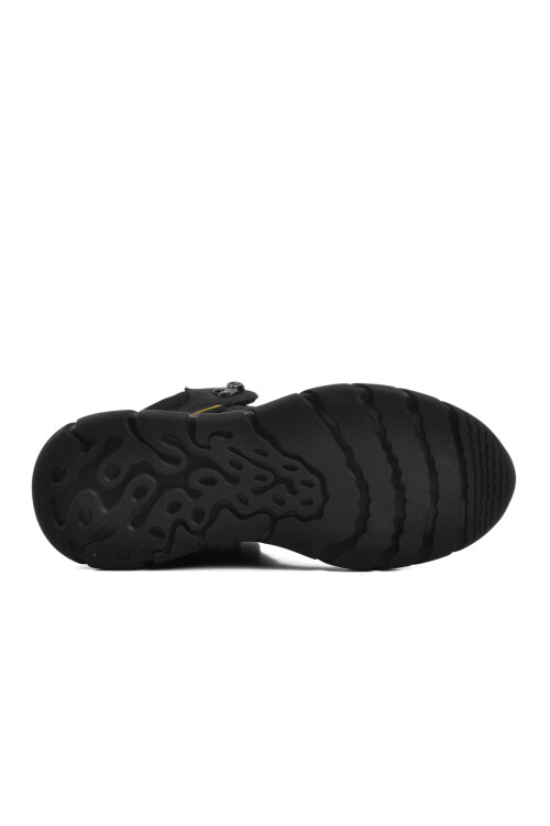 Black Nubuck Genuine Leather Mens Boots 240004 M