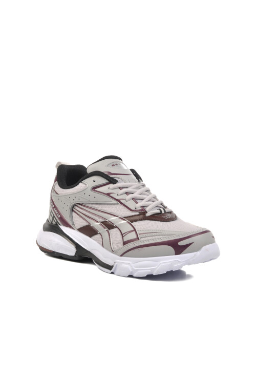 حذاء رياضي رجالي برباط باللون الرمادي الجليدي 624 M