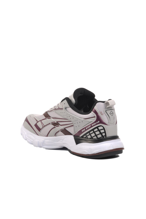 حذاء رياضي رجالي برباط باللون الرمادي الجليدي 624 M