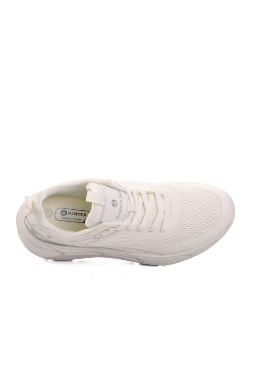 White Polyester Blend Unisex Sneakers Coloma 101 24650 G