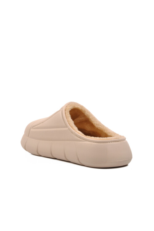 Ecru Polyurethane Womens Slippers 712 Z