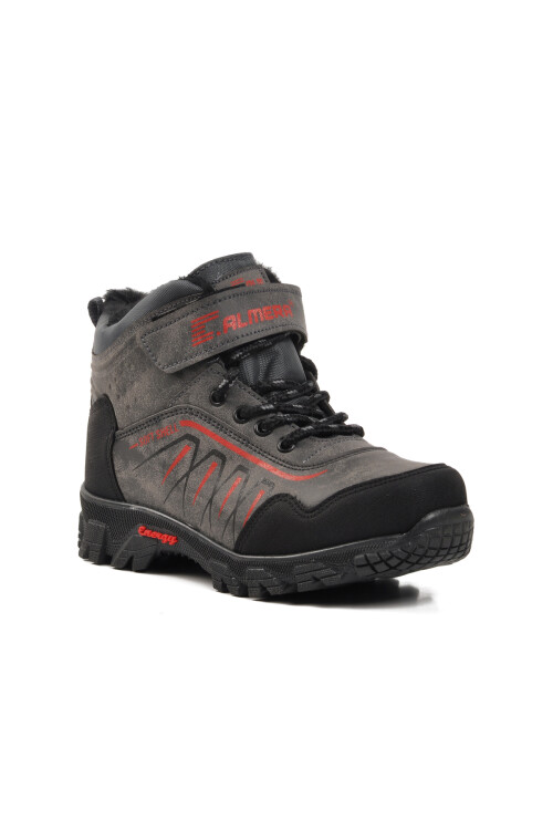 حذاء أطفال خارجي أسود دخاني 437 F