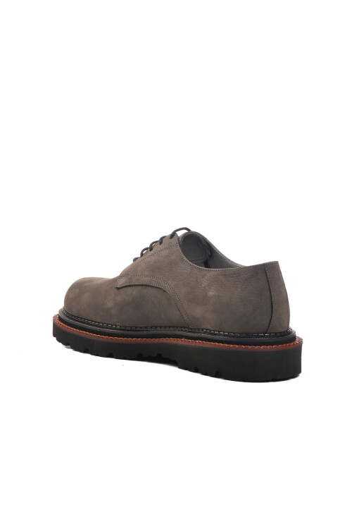 Gray Nubuck Genuine Leather Mens Classic Shoes Premium 2130 M