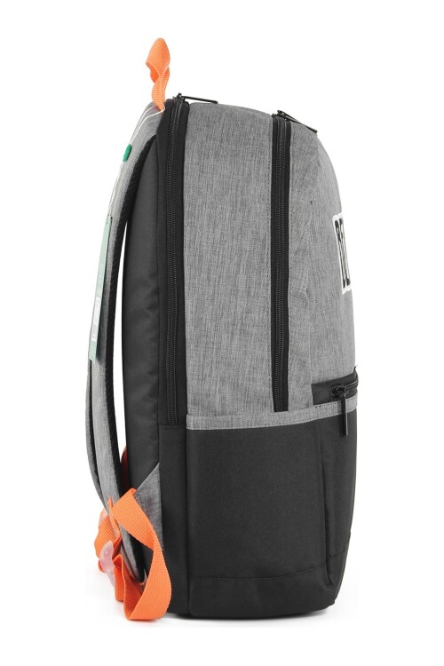 حقيبة ظهر رمادية-سوداء للجنسين 03857