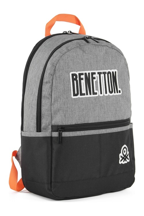 حقيبة ظهر رمادية-سوداء للجنسين 03857