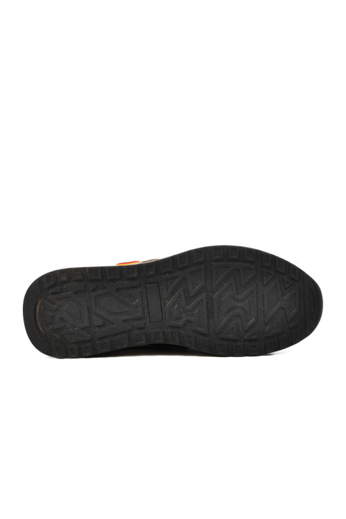 حذاء رياضي رجالي من الجلد الطبيعي باللون البيج 24Y565 M