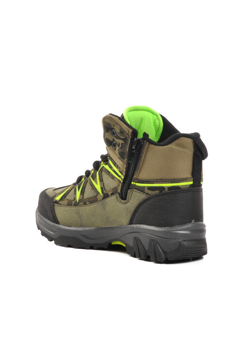 AyakmodHaki Kamuflaj Polarlı Kaymaz Çocuk Outdoor Bot 2301 F