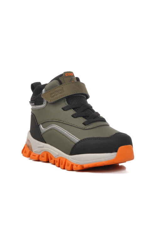 Haki Cırtlı Unisex Çocuk Outdoor Bot Goro P
