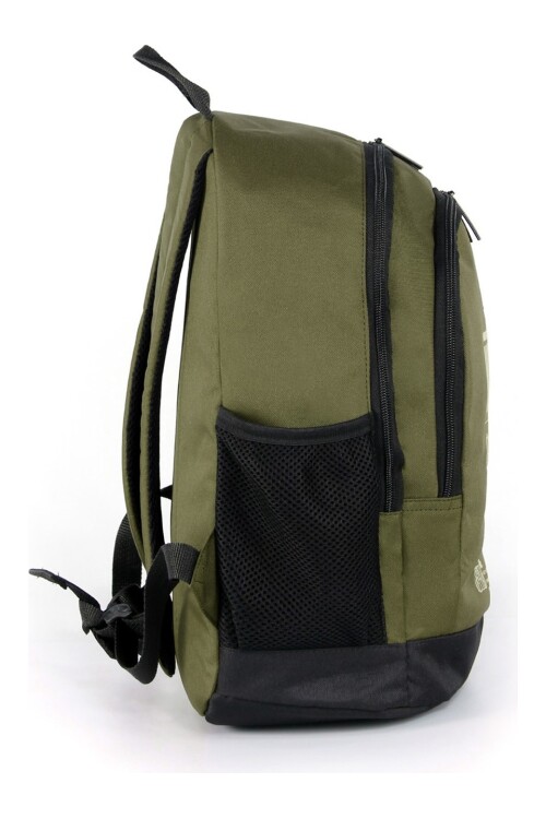 Khaki-Black Unisex Backpack 03826