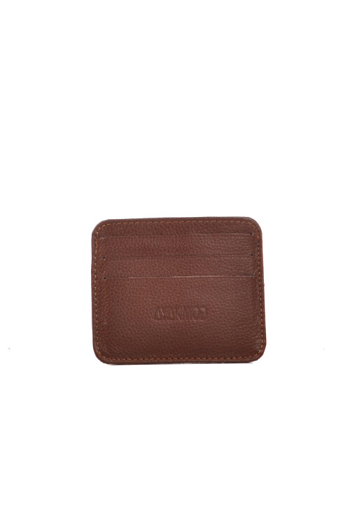 AyakmodBrown Genuine Leather Men's Card Holder 8000