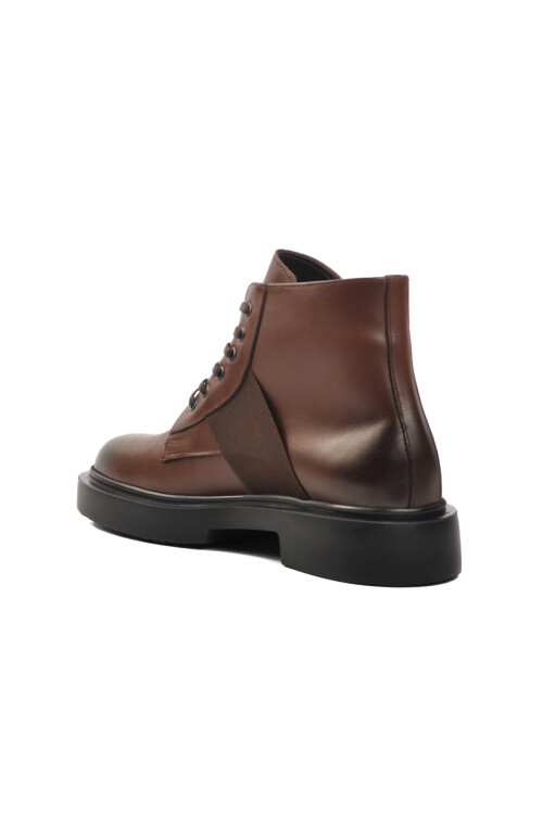 Brown Genuine Leather Mens Boots Premium 1245 M