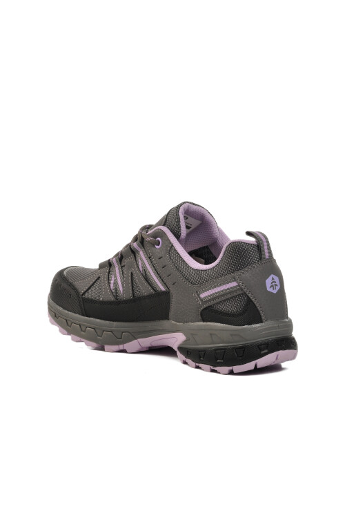 Gri-Lila Polyester Karışımlı Unisex Outdoor Ayakkabı Kane 101 24658 G